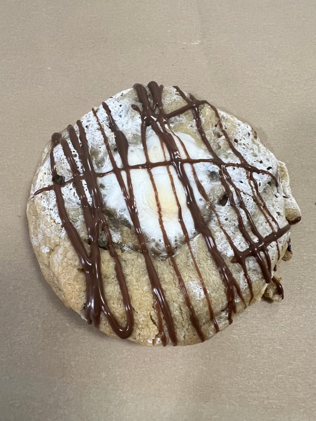 Campfire S'mores Cookie x Chubby Bunny.
